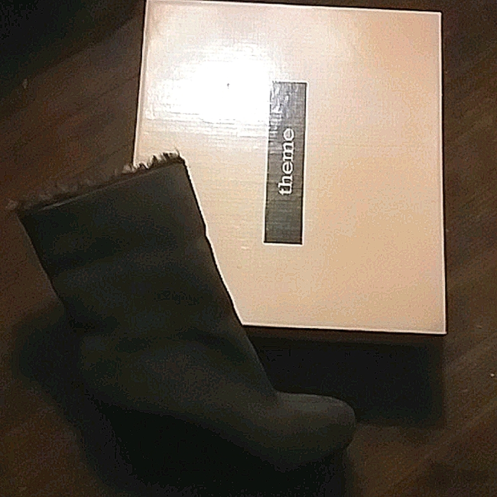 Seude wedge boots